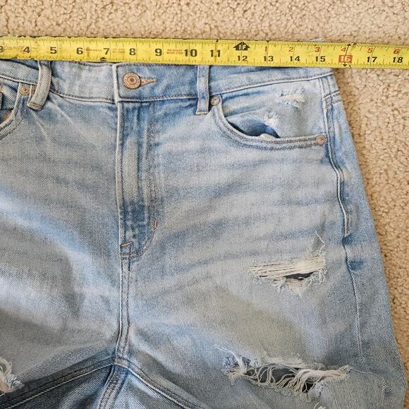 American eagle AE Stretch Ripped Mom Jean 10R - Picture 4 of 7